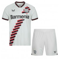 Camisa de time de futebol Bayer Leverkusen Granit Xhaka #34 Replicas 2º Equipamento Infantil 2023-24 Manga Curta (+ Calças curtas)